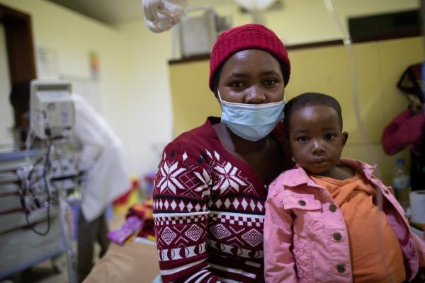 Mother and child in Rwanda